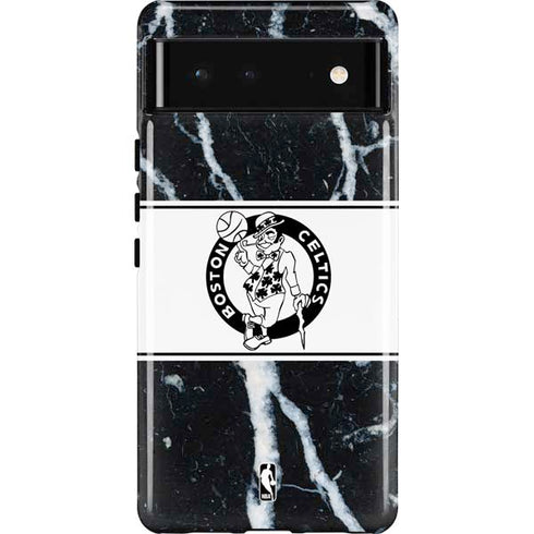 NBA Boston Celtics Marble Pixel Cases